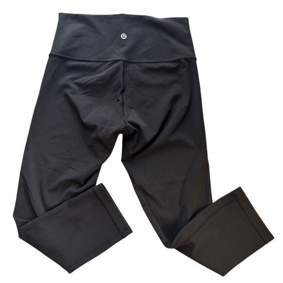 Lululemon Wunder Under Crop Full-On Luxtreme black size 6 - Picture 2 of 12